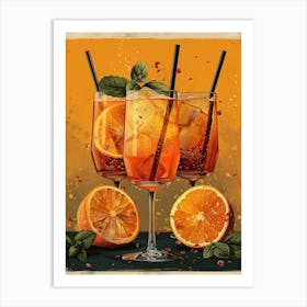 Aperol Spritz Art Print 271 Art Print