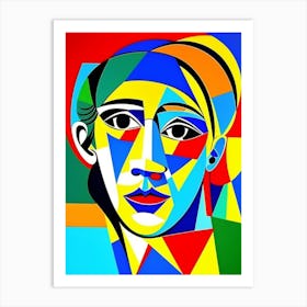 Woman'S Face 1 Art Print