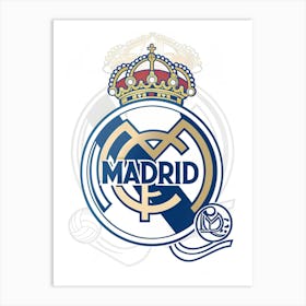 Real Madrid Logo Affiche