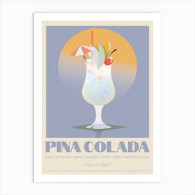 The Pina Colada Art Print