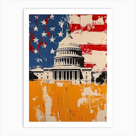 United States Capitol, USA Art Print