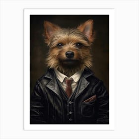 Gangster Dog Australian Terrier 2 Art Print