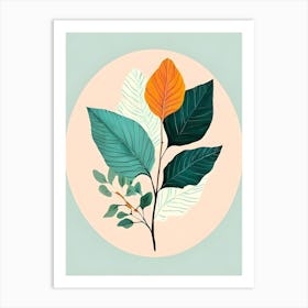 Botanical Leaves Art Print