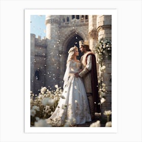 Fairytale Wedding 2 Art Print