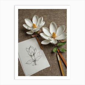 Magnolia 1 Art Print