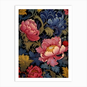 Floral Pattern 18 Art Print