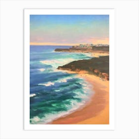 Bondi Beach Sydney Australia Monet Style Art Print