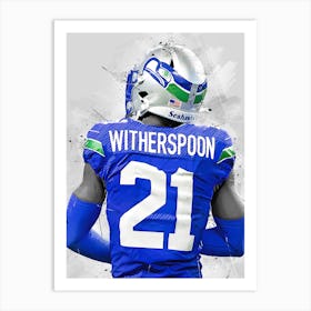 Devon Witherspoon Seattle Seahawks Art Print