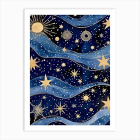 Stars In The Sky Art Print