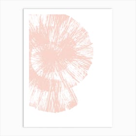 Pink Shell Two Set Art Print