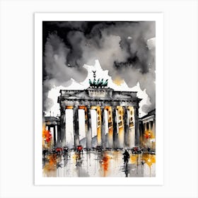 Brandenburg Gate Art Print