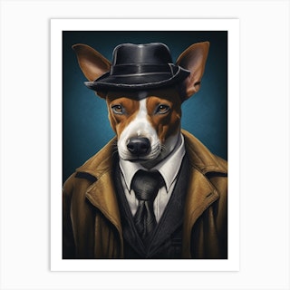 DOGS GOLDEN RETRIEVER GANGSTER STYLE Poster for Sale by KAZUDESIGNART