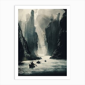 Lord Of The Rings Movie Art Print