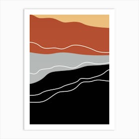 Abstract Landscape 5 Art Print