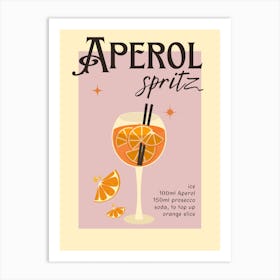 Aperol Spritz Art Print