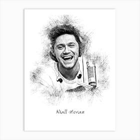 Niall Horan Art Print