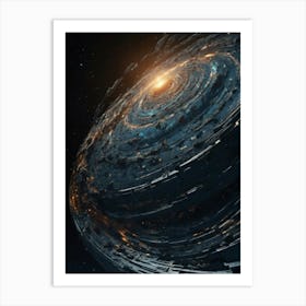 Dark space Art Print