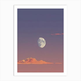 Full Moon In The Sky Art Print