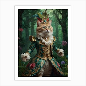 Queen Of The Forest Art Print