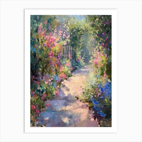  Floral Garden Enchanted Meadow 6 Art Print