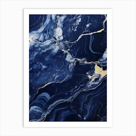 Blue Marble 2 Art Print