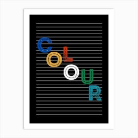 Color Art Print