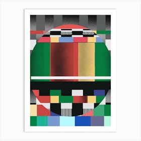 Tv Test Pattern 12 Art Print