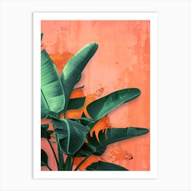 Backyard Palm Tree Art Print