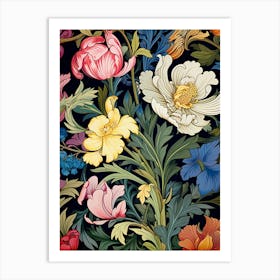 Floral Pattern 46 Art Print