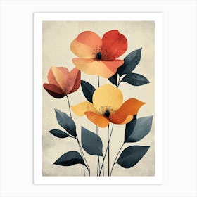 Poppies Canvas Print 52 Art Print