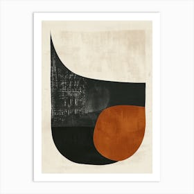 General Santos Stone Park Bauhaus Minimalist Art Print