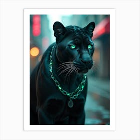 Black Panther 6 Art Print