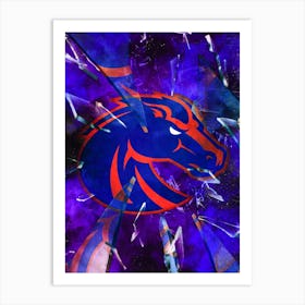 Boise State Broncos 1 Art Print