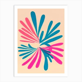 Abstract Flower Art Print