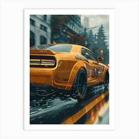 Need For Speed 8 Art Print