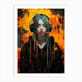 Billie Eilish (3) Art Print