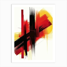 Abstract Painting 1918 Art Print