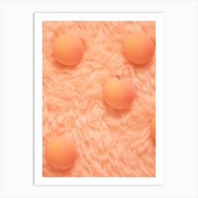 Fuzzy Peaches 3 Art Print