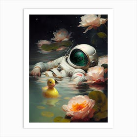 My Space Siesta Art Print