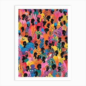 'People Of Color' 1 Art Print