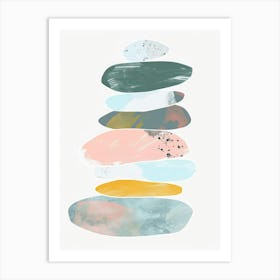 Stacks Of Stones Art Print