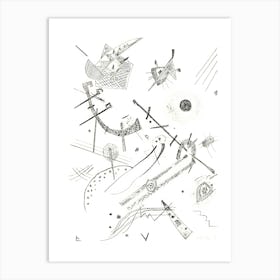 Wassily Kandinsky Flight Art Print