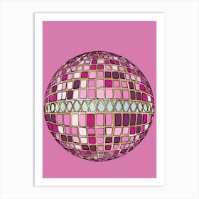 Disco Ball 16 Art Print