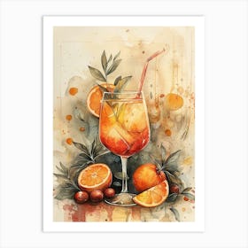 Aperol Spritz Art Print 378 Art Print