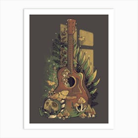 Survival Song - Geek Game Music Gift Art Print