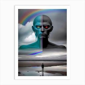 Rainbow Man Art Print