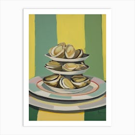 Calms Strips Italian Still Life Painting Art Print