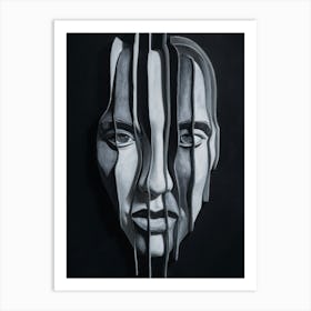 Face Of A Woman Art Print