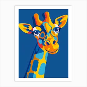 Giraffe 105 Art Print