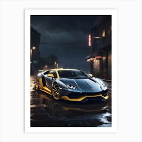 Lamborghini 10 Art Print